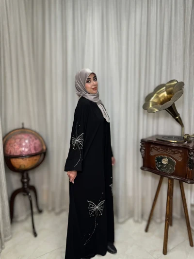 عبا زنانه مجلسی مرویجت وارداتی پریا