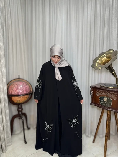 عبا زنانه مجلسی مرویجت وارداتی پریا