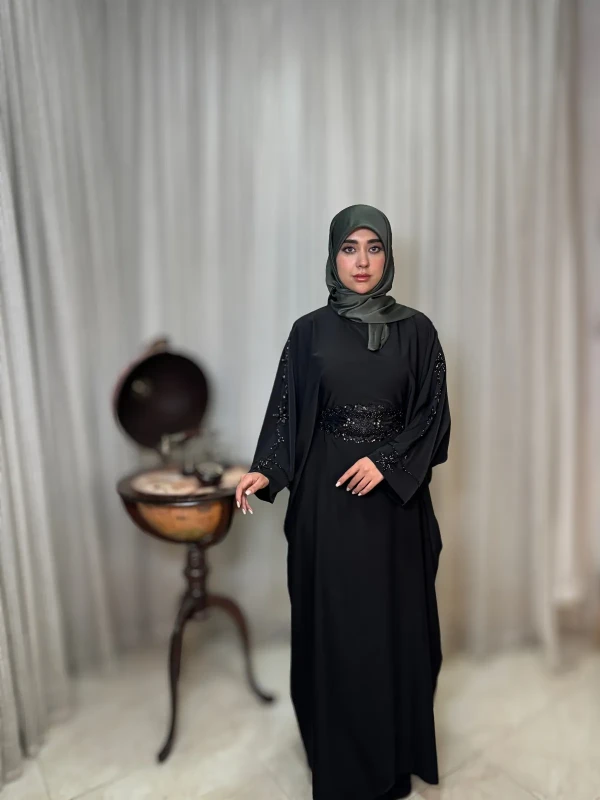 عبا زنانه مجلسی الیزه صدف