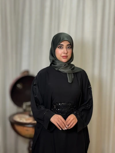 عبا زنانه مجلسی الیزه صدف