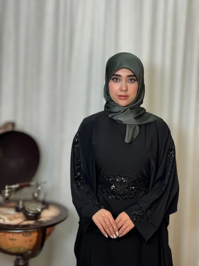 عبا زنانه مجلسی الیزه صدف