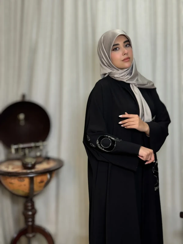 عبا زنانه مجلسی مرویجت وارداتی سیمین