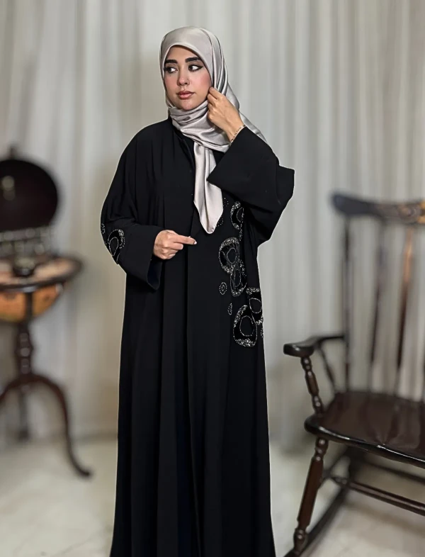 عبا زنانه مجلسی مرویجت وارداتی سیمین