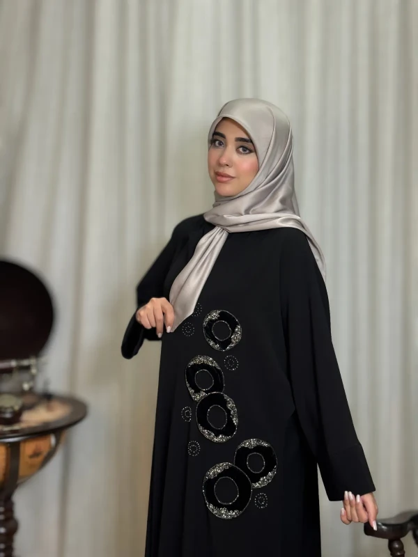 عبا زنانه مجلسی مرویجت وارداتی سیمین