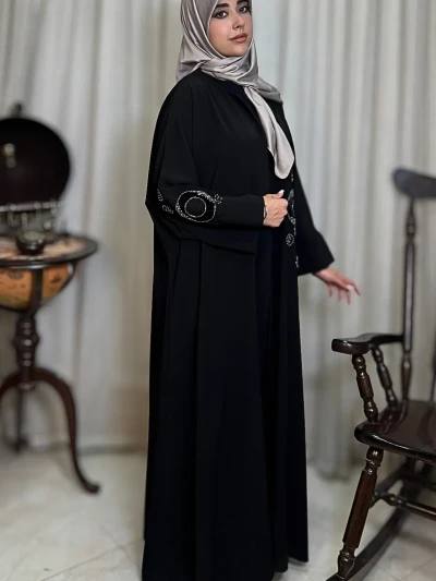 عبا زنانه مجلسی مرویجت وارداتی سیمین