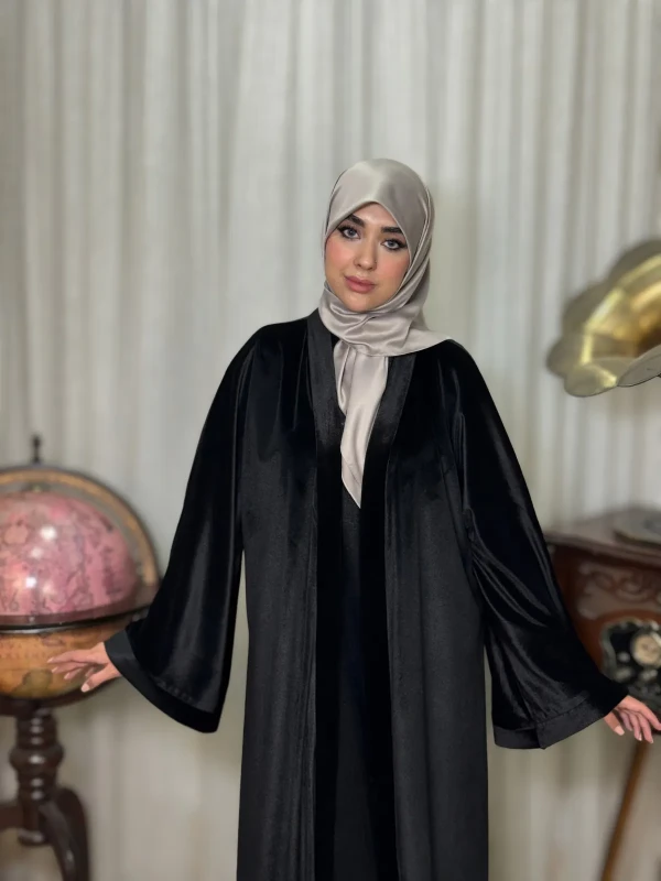 عبا زنانه مجلسی مخمل سروناز
