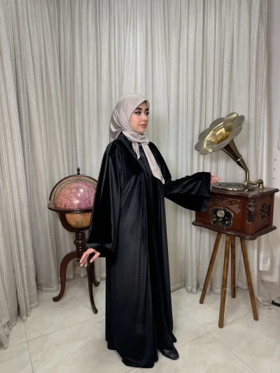عبا زنانه مجلسی مخمل سروناز