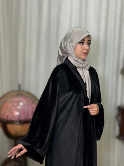 عبا زنانه مجلسی مخمل سروناز