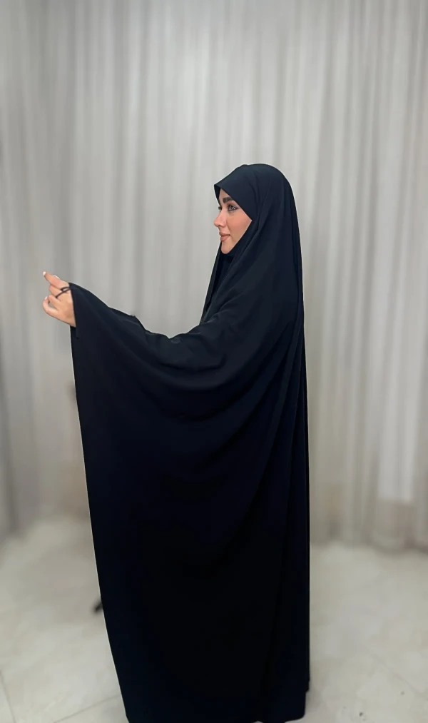 چادر عربی جده لبنانی کرپ وارداتی بدون مچ