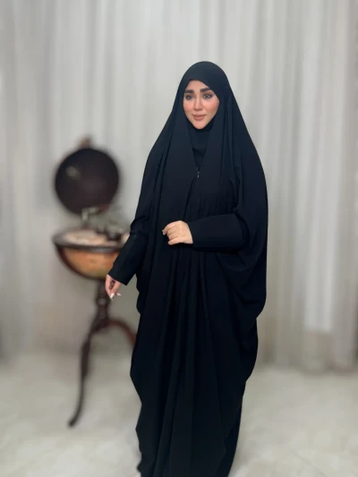 جده لبنانی کرپ وارداتی آستین کتی