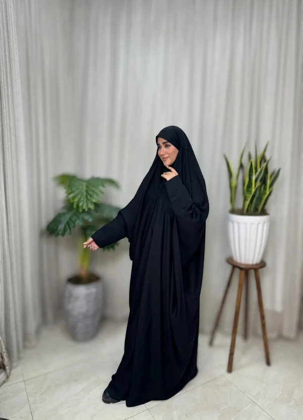 چادر عربی جده لبنانی کن کن ژورژت وارداتی آستین کتی