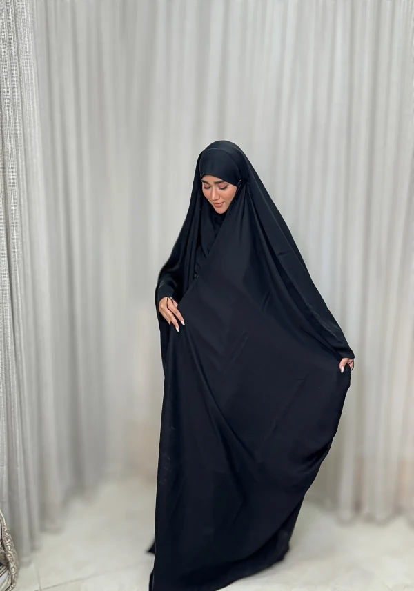 چادر عربی خلیجی کن کن ژورژت کره بدون مچ