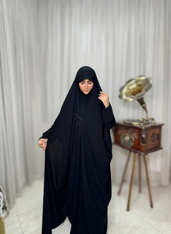 چادر عربی خلیجی کن کن ژورژت کره بدون مچ