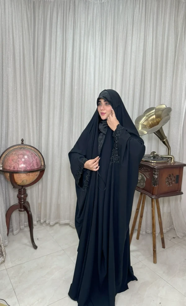 جده مجلسی زنانه کرپ لاکچری نیلوفر
