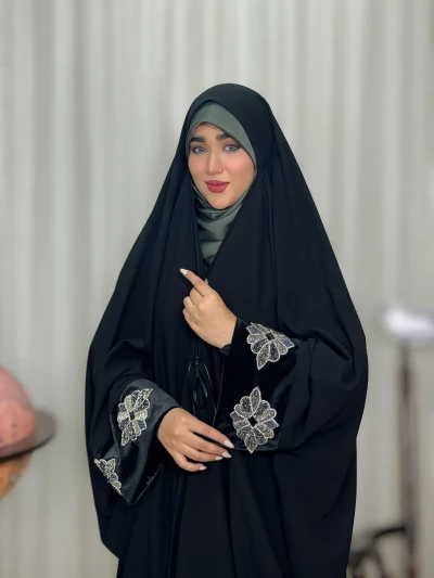 جده مجلسی زنانه کرپ لاکچری پریفام