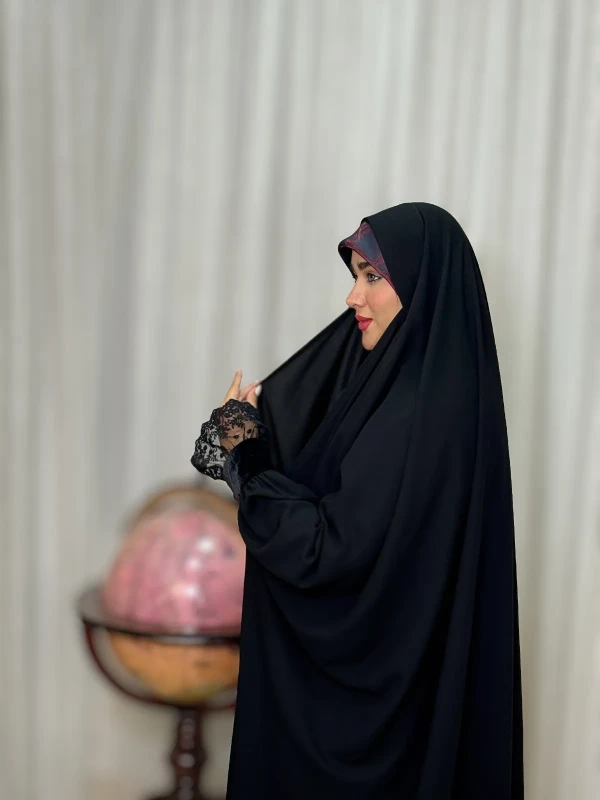 جده مجلسی زنانه کرپ لاکچری ارکیده
