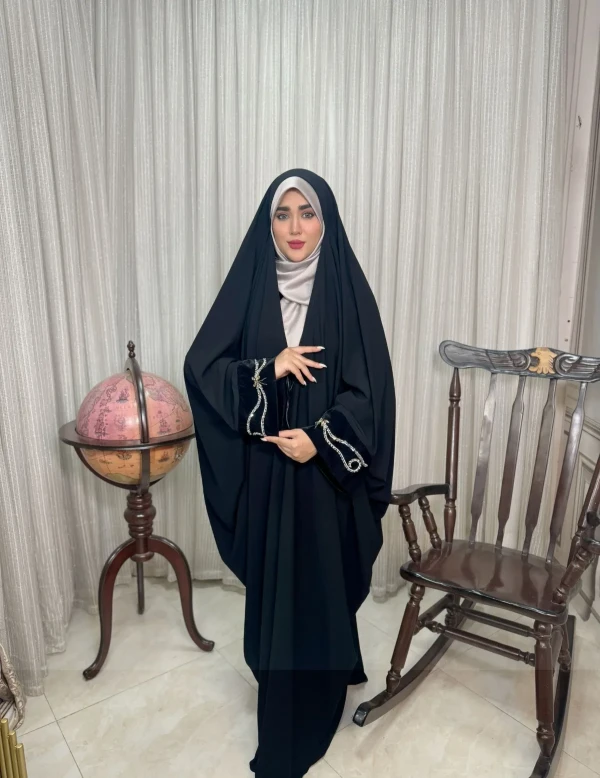 جده مجلسی زنانه کرپ لاکچری نازنین