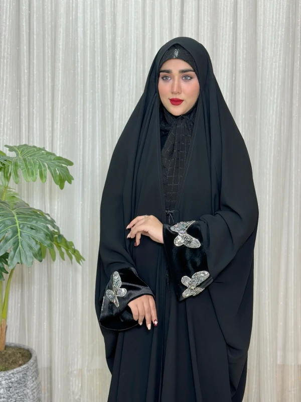 جده مجلسی زنانه کرپ لاکچری دلینا