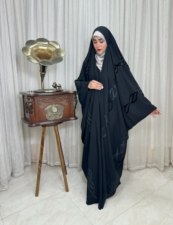  جده مجلسی زنانه کرپ وارداتی الما