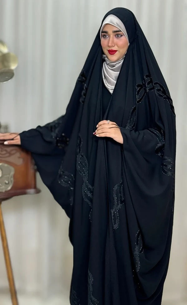 جده مجلسی زنانه کرپ وارداتی الما