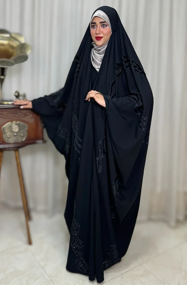 جده مجلسی زنانه کرپ وارداتی الما