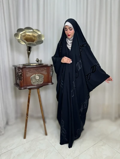 جده مجلسی زنانه کرپ وارداتی الما