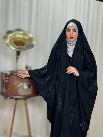 جده مجلسی زنانه کرپ وارداتی الما