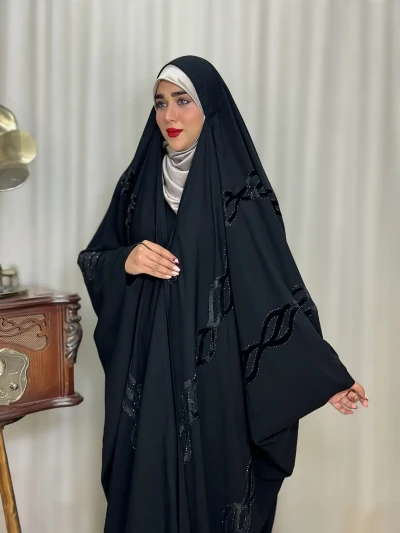 جده مجلسی زنانه کرپ وارداتی الما