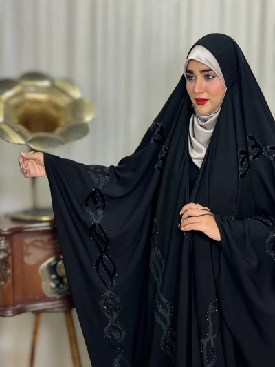 جده مجلسی زنانه کرپ وارداتی الما