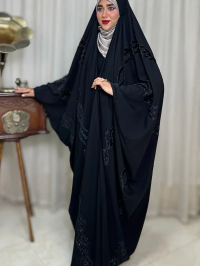 جده مجلسی زنانه کرپ وارداتی الما