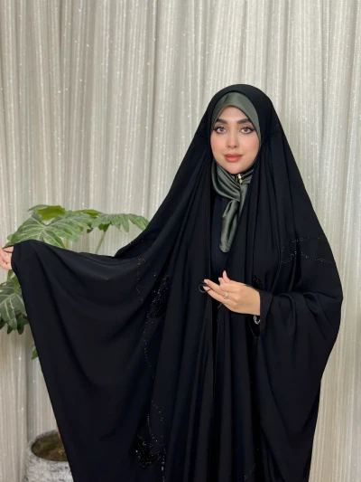 جده مجلسی زنانه کرپ وارداتی الوان