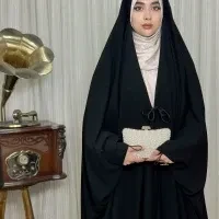 جده مجلسی زنانه کرپ وارداتی نگین بارانی
