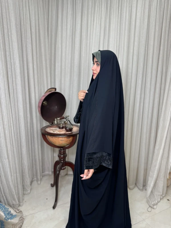 جده مجلسی زنانه کرپ وارداتی نورا