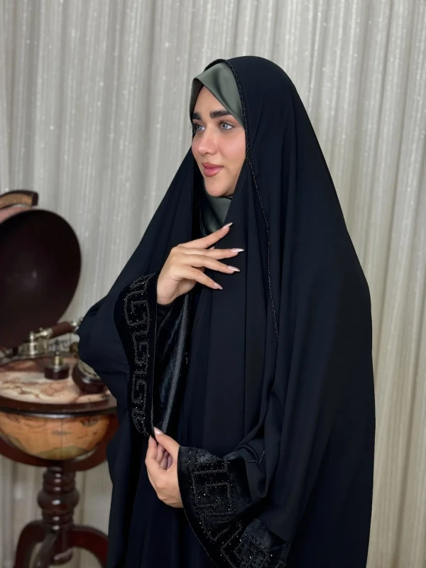 جده مجلسی زنانه کرپ وارداتی نورا