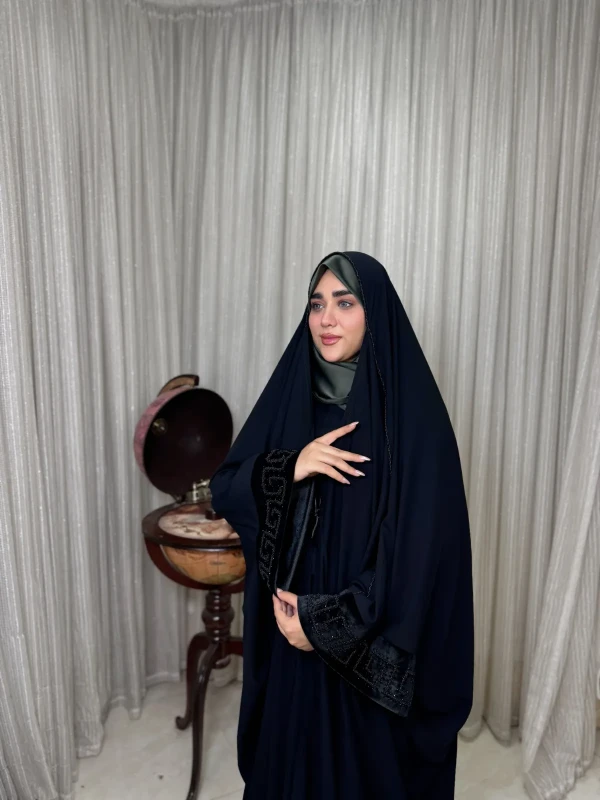 جده مجلسی زنانه کرپ وارداتی نورا