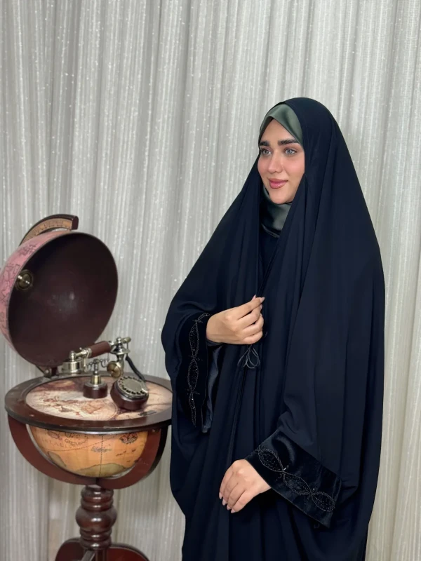 جده مجلسی زنانه کرپ وارداتی آدا