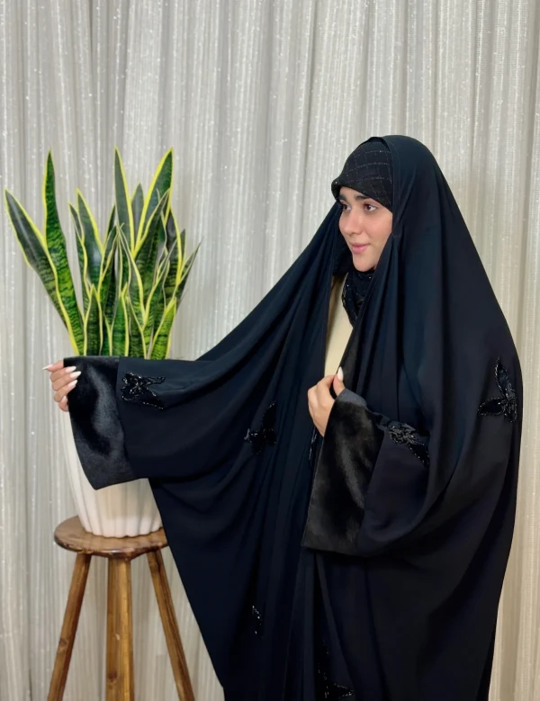 جده مجلسی زنانه کرپ وارداتی لیورا