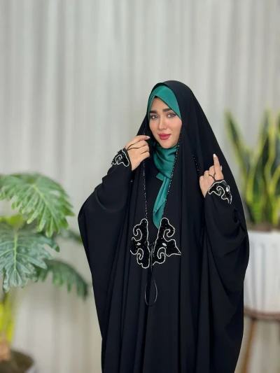 جده مجلسی زنانه کرپ وارداتی رسا