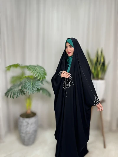 جده مجلسی زنانه کرپ وارداتی رسا