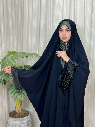 جده مجلسی زنانه کرپ وارداتی سیندخت