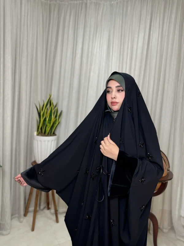جده مجلسی زنانه کرپ وارداتی نوا