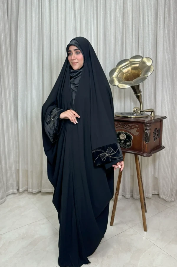 جده مجلسی زنانه کرپ وارداتی روژینا