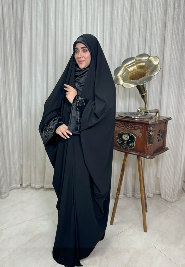 جده مجلسی زنانه کرپ وارداتی روژینا