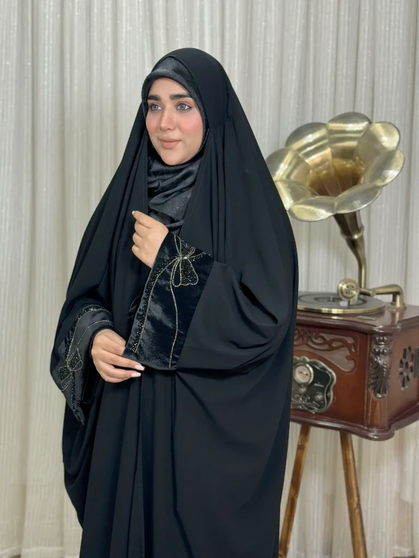جده مجلسی زنانه کرپ وارداتی روژینا