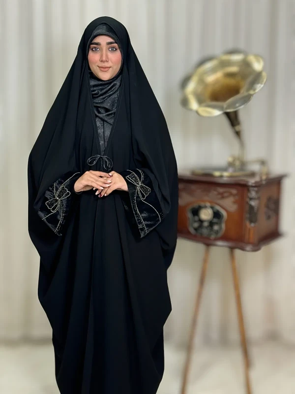جده مجلسی زنانه کرپ وارداتی روژینا