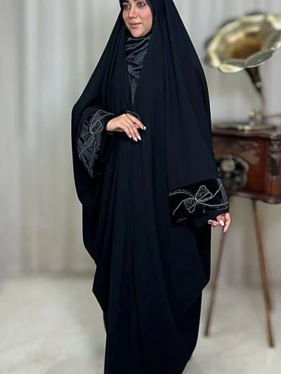 جده مجلسی زنانه کرپ وارداتی روژینا