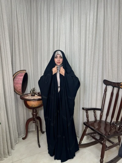 جده مجلسی زنانه کرپ وارداتی نازگل